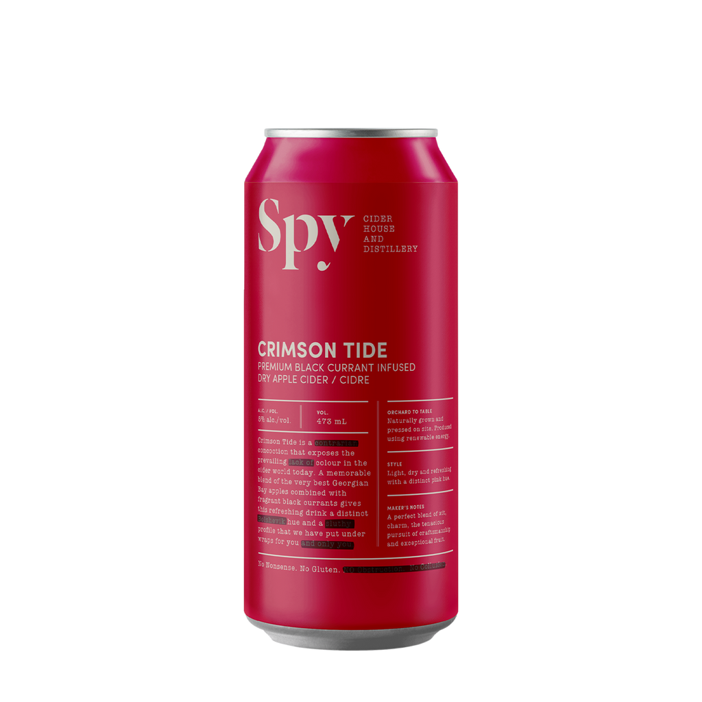 Crimson Tide - Premium Black Currant Infused Dry Apple Cider